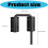Adjustable Furniture Latches Secure Positioning Anti-Silver 4
