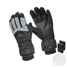 Unisex Touch Panel Allowed-Gray black Standard gloves