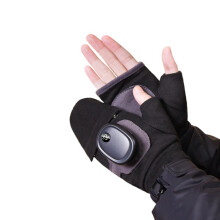 Innovative Touch Panel Warmed Gauntlets Rechargeable Plan-Black