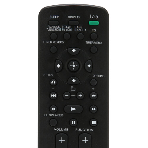 Replacement Audio System Remote Control for HiFi, Black, Model RMAMU166 2