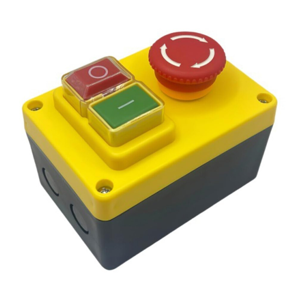 Kjd17d 250V 16A Electromagnetic Push Button Switch Emergency Stop Switches For Electric Tools & Machine Tool Equipment 9354506703110