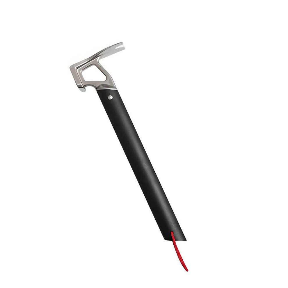 (Black) Tent Hammer Nail Puller Camping Tools Stainless Steel Compact Size-image-OPC-PMRJH9B-NEW
