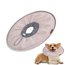 Recovery Collar for Cats Adjustable Cat Recovery Collar Soft Cone Light Pink Size L Prevents Licking Wounds