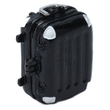 Mini capuchon de modèle dur pour voyage 3x2,3x1,5 cm Noir