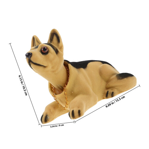 De Cachorro Balançante Com Cabeça Móvel 1