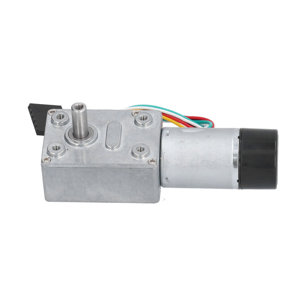 Jgy-370 24V 23Rpm Metal Worm Gear Encoder Reduction Motor With Adjustable Speed 5011358116720