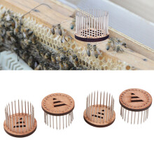 4Pcs Needle Type Queen Bee Cage Beekeeping Tool - Durable & Safe