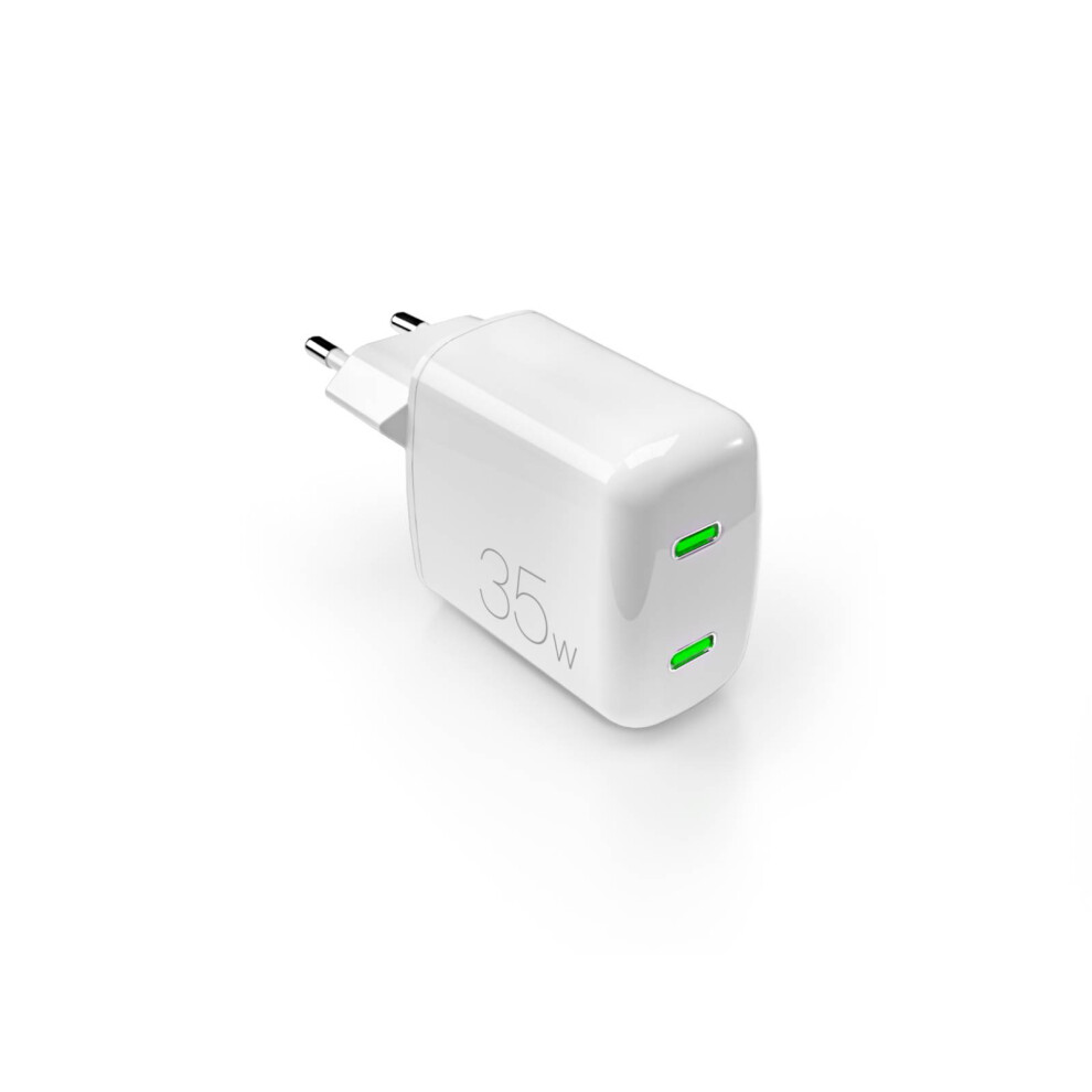 PURO MiniPro Wandladegerät 35W 2x USB-C GaN PD, weiß - Bild 7
