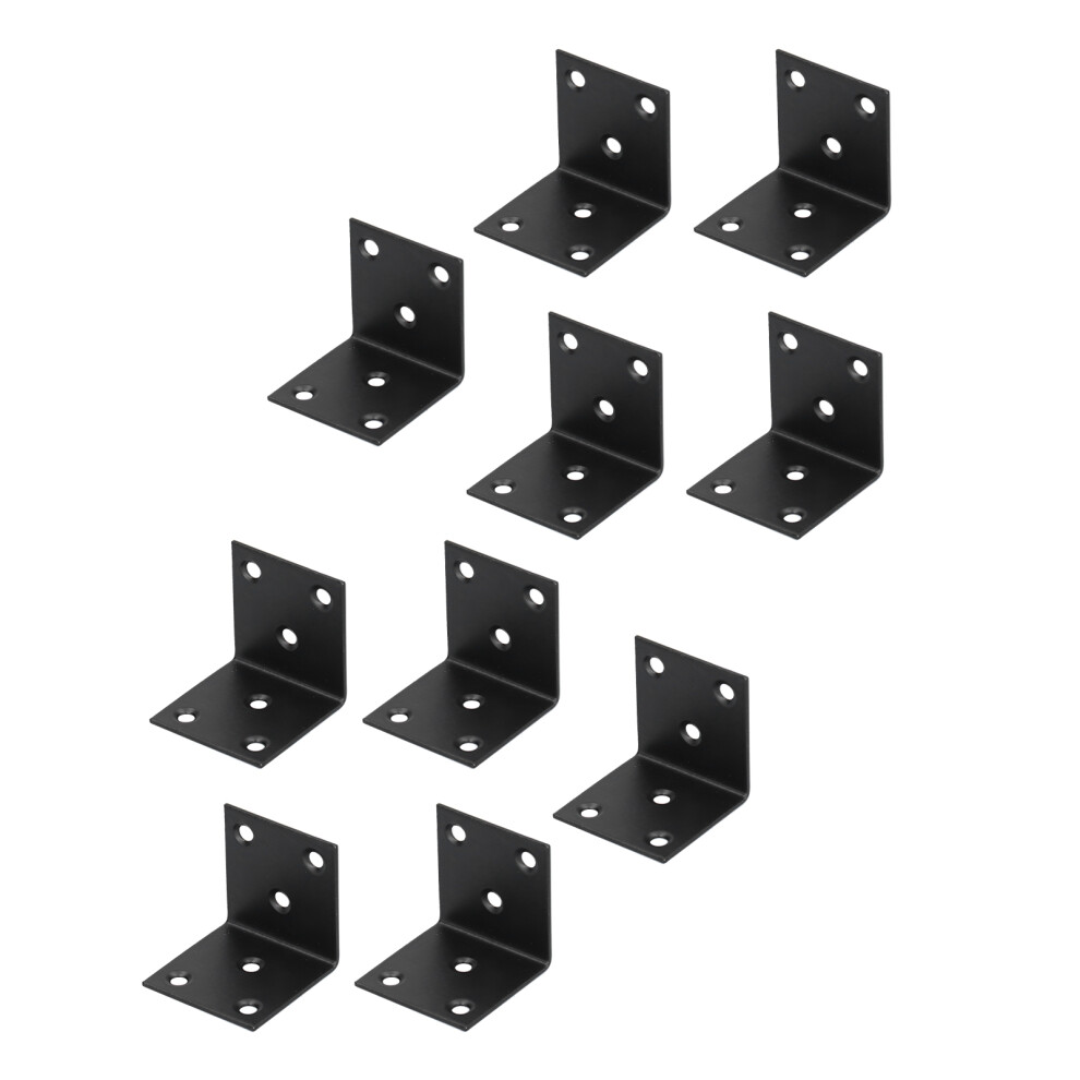 10PCS Heavy Duty Stainless Steel 4x4cm L-Shape Corner Braces-image-OPC-PMRJKJC-NEW