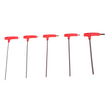 5 Stück S2 Legierung Stahl T-Griff Innensechskantschlüssel Set, Größen 3mm-8mm