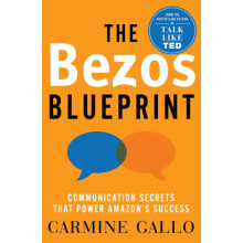 The Bezos Blueprint by Carmine Gallo Hardcover Book