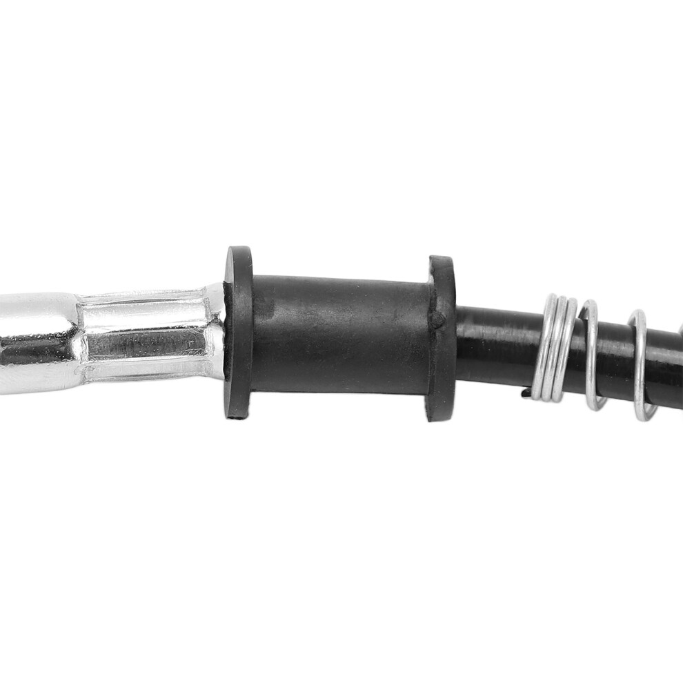 Universal Heat Insulation For Motorcycle Brake & Clutch Line 40Cm Steel Pvc Black 7891358121201