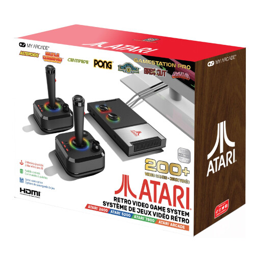 My Arcade | Gamestation Pro Atari Retro Video Game System (Over 200 Games In 1)
