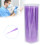100 pezzi di pennelli applicatori micro usa e getta di colore viola 16