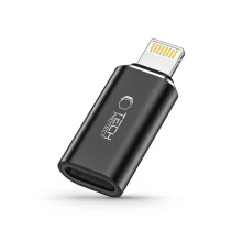 Tech-Protect UltraBoost USB-C auf Lightning Adapter - Schwarz