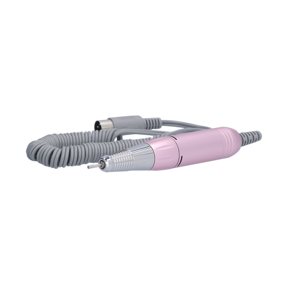 Portable Pink Electric Nail Drill Handpiece â 25,000-30,000rpm, 18W