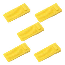 Recyclable Door Difference Stuffing Soft PVC Substance-Yellow