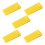 Recyclable Door Difference Stuffing Soft PVC Substance-Yellow 1