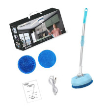 Electric Glass Wiping Robot Mobile Modifiable Length Safe-Blue