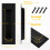 Space Saving Door Handles Set Modern Smooth Gliding-Black 2