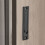 Space Saving Door Handles Set Modern Smooth Gliding-Black 5