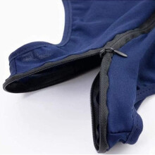 Cosplay Schulschwimanzug Große Größe Schwarz/Navy Spandex Hollow Out Sexy Kostüm