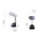 Travel Steamer Heat Function Lightweight Portable-White UK 3