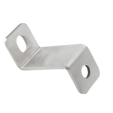 Tarnish-No-Cost Steel Right Slant Brackets And-31x60mm