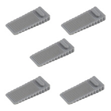 Rubber Door Pad Effect Security Against Slip Base-Gray
