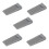 Rubber Door Pad Effect Security Against Slip Base-Gray 1