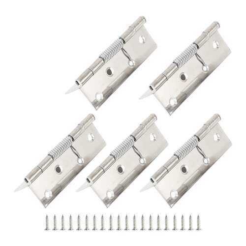 Spring Filled Hardware Rustproof Metal Hinges-4nch spring hinge