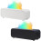 Simulated Flame Essential Oil Diffuser Flame Air-Black 2