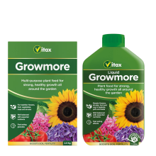 Vitax Growmore 2.5kg & 1L Liquid Garden Feed