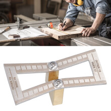 Dovetail Markierungslineal für Holzarbeit 1:5/1:6/1:7/1:8 Neigungen