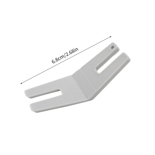Plastic Sewing Tool Clearance Plate Button Reeds Presser Foot 2