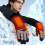 Fast Heating Rechargeable-Gray black Heating sheet gloves 4