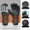Fast Heating Rechargeable-Gray black Heating sheet gloves 2