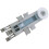 Quiet Gliding Dishwasher Wheel ABS Construction Compatible 1