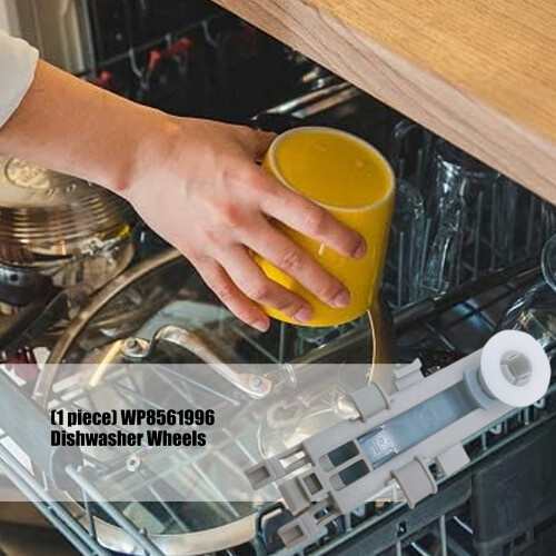 Quiet Gliding Dishwasher Wheel ABS Construction Compatible 1