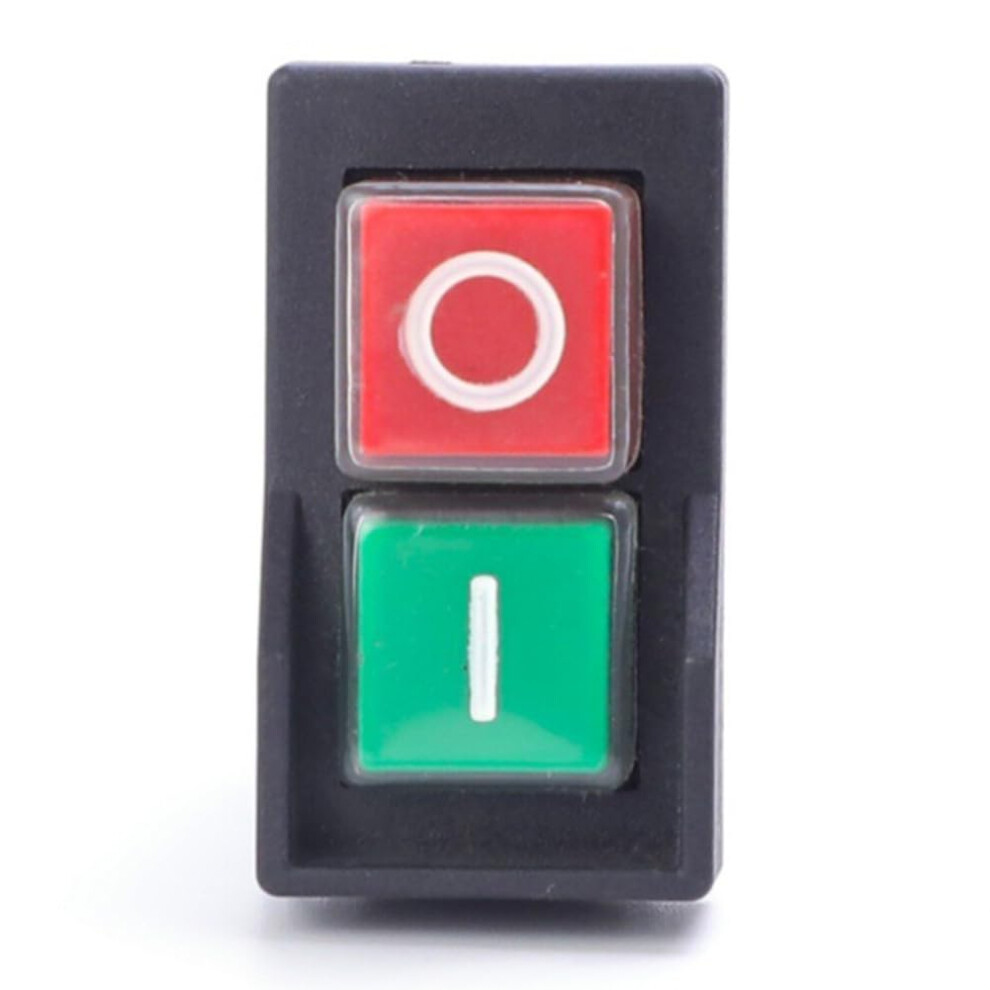 Kjd17 6-Pin Electromagnetic Push Button Switch 16A Ac250v Ip55 Waterproof Equipment Safe Switch 9339159015605
