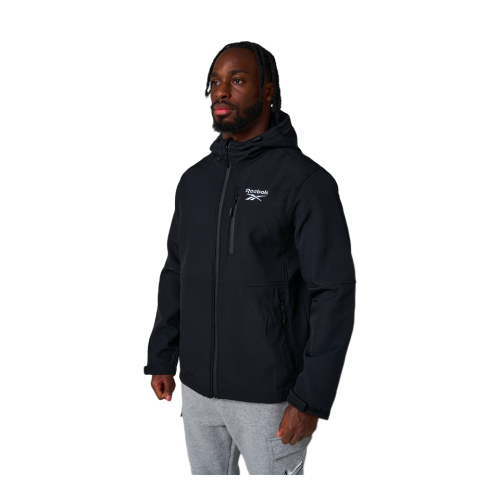 Reebok Reebok Soft Woven Shell Jacket Black UK 2XL 1