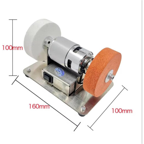 100w Belt Sanding Machine, Electric Belt Sander, 7-Speed Adjustable Desktop Belt Sander For Metal Processing 2