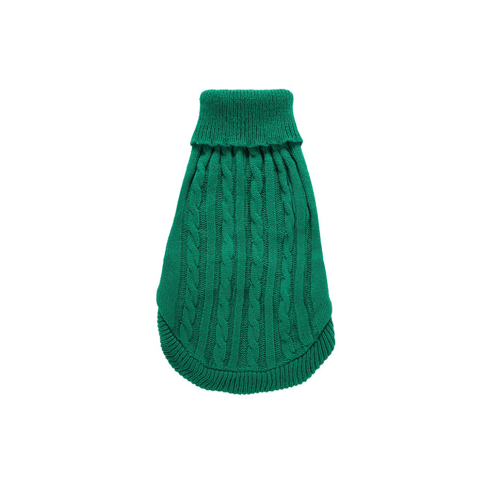 (Ink Green, XXL) Puppies Shirt Pet Sweaters Puppies Clothing Multicolored Dogs Sweater-image-OPC-PMRJQ5H-NEW