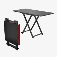 120cm Foldable Dining Table, Black