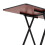 Living And Home 120cm Foldable Dining Table, Black 5