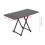 Living And Home 120cm Foldable Dining Table, Black 6