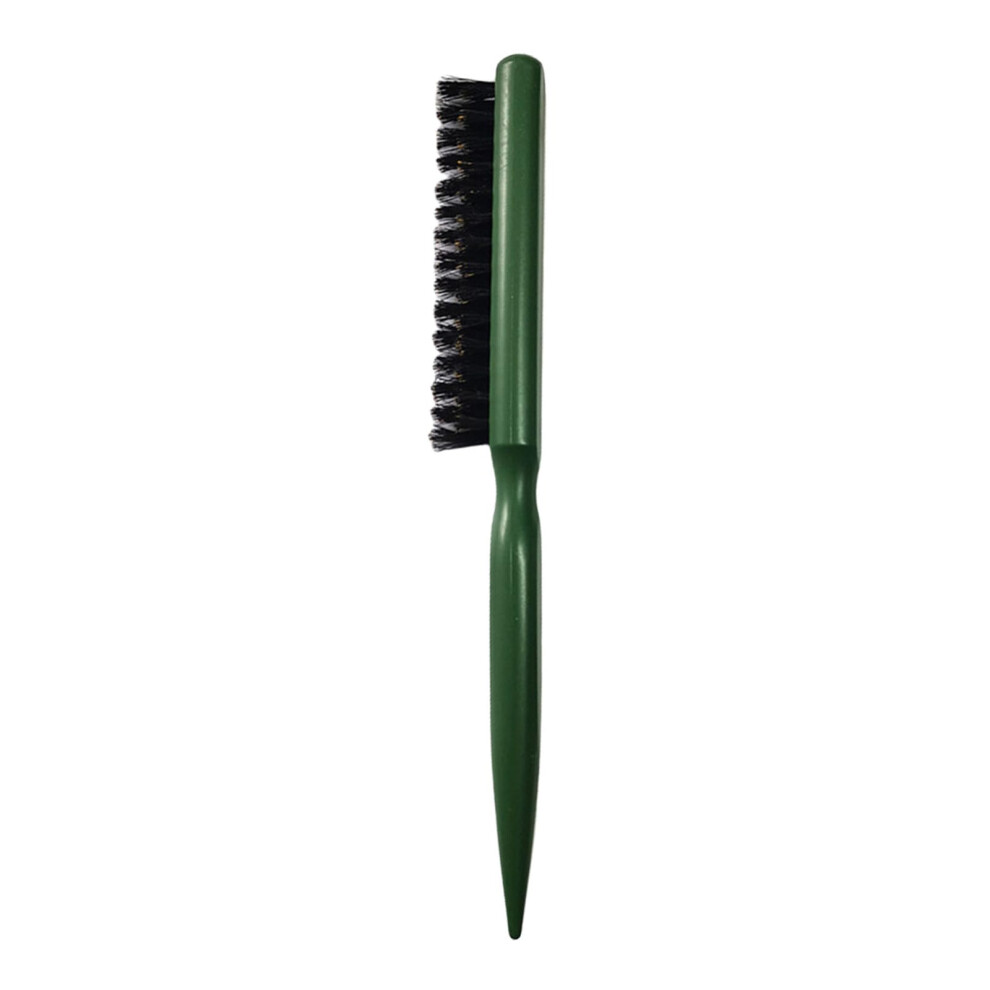 Dark/Green Hairbrush Hair Styling Comb Back Hairbrush Multifunctional Hair Comb For Teasing