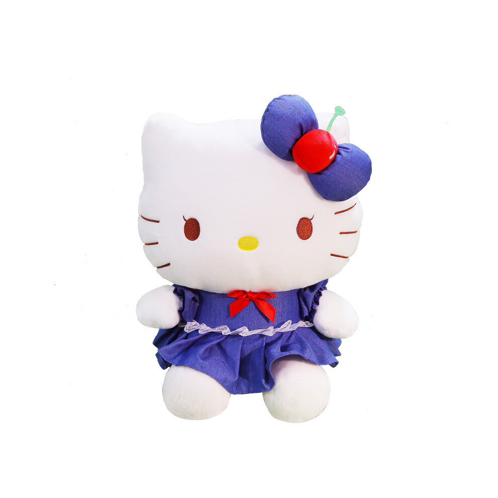 (8Inch) Hello Kitty Wear Dress Plush Toy With Pp Cotton Filling For Bedroom Gifts Decor-image-OPC-PMRJS2X-NEW