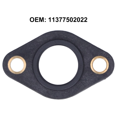 Engineventildeckendichtung Flanschdichtung O-Ring Kit Schwarz für BMW 3er E46 E90 E91 2