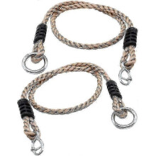 Set of 2 hammock extensions with hanging rope for swing and tree, adjustable suspension straps